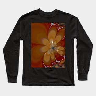 Red Poopy Orange Long Sleeve T-Shirt